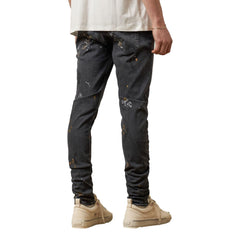 REPRESENT ESSENTIAL PAINT BLACK JEANS - Gravity NYC